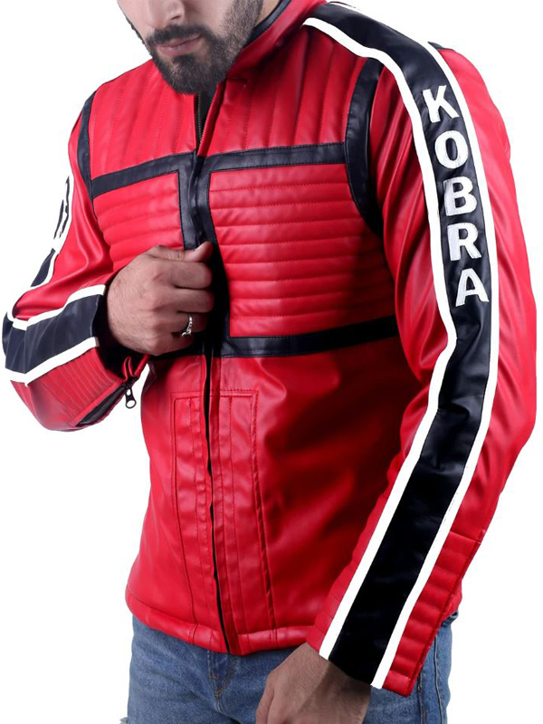 My Chemical Romance Kobra Kid Red Leather Jacket Cosplay Costume
