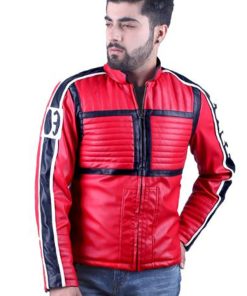 My Chemical Romance Kobra Kid Red Leather Jacket Shop now