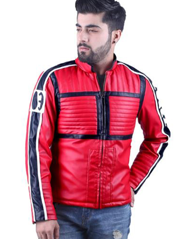 My Chemical Romance Kobra Kid Red Leather Jacket Shop now