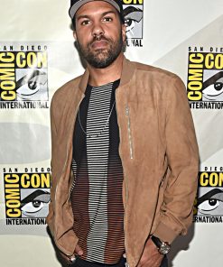 O.T Fagbenle Black Widow Brown Suede Jacket