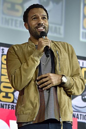 O.T Fagbenle Black Widow Brown Suede Jacket Free Shipping UK USA Canada