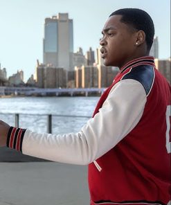 Power Book II Ghost Tariq St. Patrick Varsity Jacket Easter Sale
