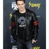 Sam Witwer Being Human Mayhem Biker Leather Jacket