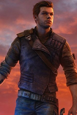 Star Wars Jedi Survivor Blue Leather Vest Costume