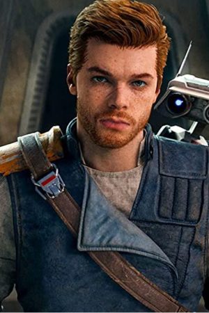 Star Wars Jedi Survivor Blue Leather Vest Costume veste en cuir