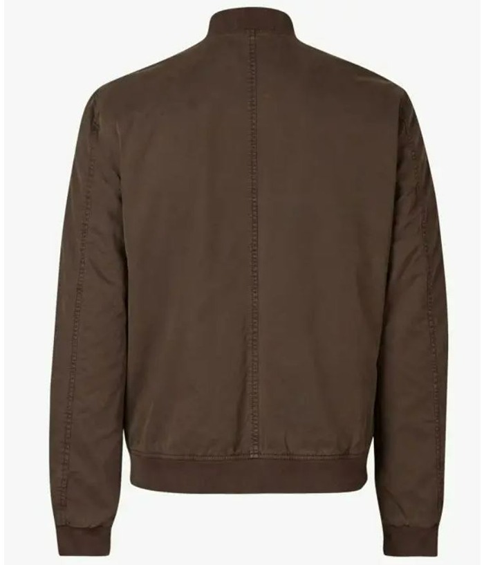 TV Series NCIS Wilmer Brown Bomber Jacket Free Shipping UK USA Canada