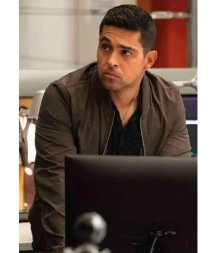 TV Series NCIS Wilmer Brown Bomber Jacket