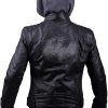 The Dark Knight Outlaw Batman Leather Jacket Costume