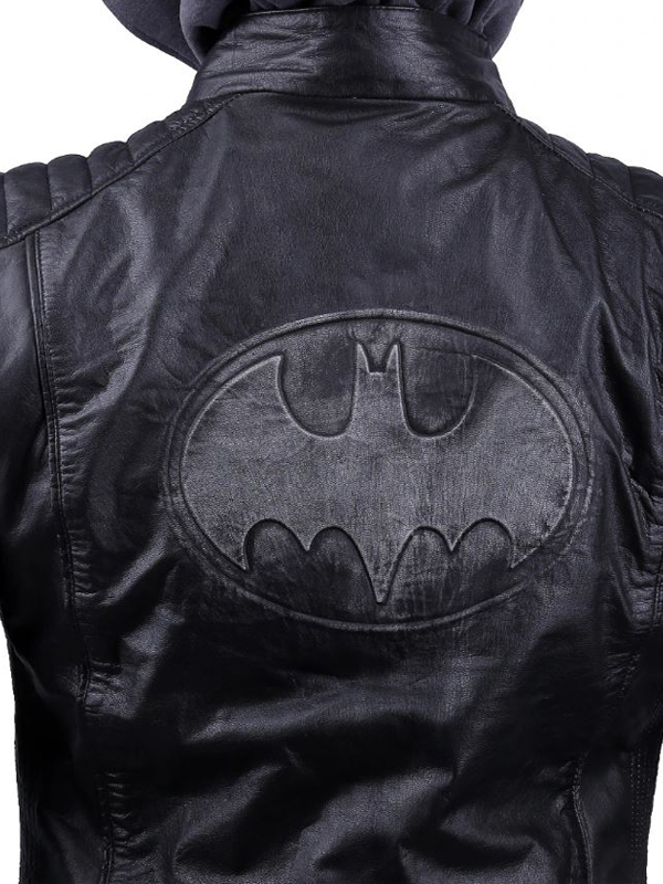 The Dark Knight Outlaw Batman Leather Jacket Costume Buy now
