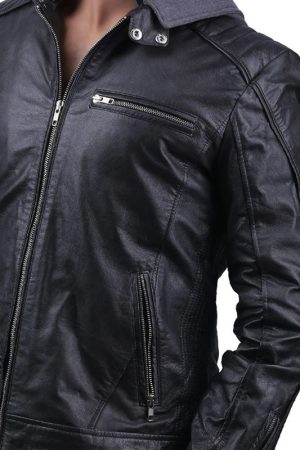 The Dark Knight Outlaw Batman Leather Jacket Costume Cosplay