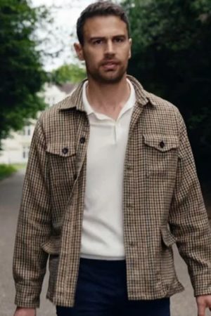 The Gentlemen Theo James Houndstooth Jacket