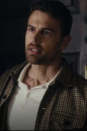 The Gentlemen Theo James Houndstooth Jacket Christmas Sale