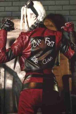 The Suicide Squad Harley Quinn Leather Jacket