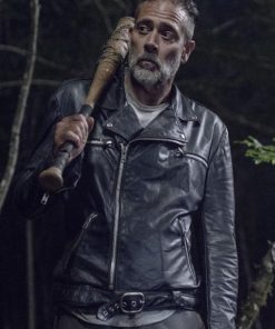 The Walking Dead Season 2 Negan Brando Leather Jacket