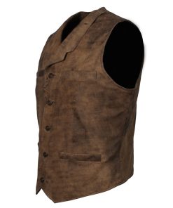 The Warriors Inspired Distressed Biker Leather Vest Halloween Costume
