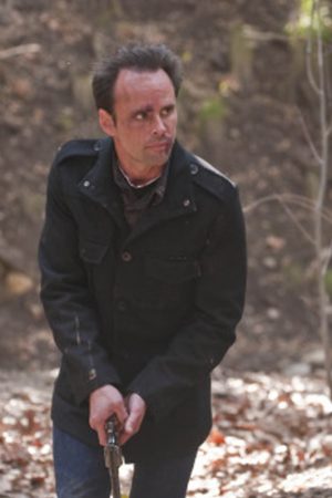 Walton Goggins Justified Black Wool Hunting Jacket Shop now