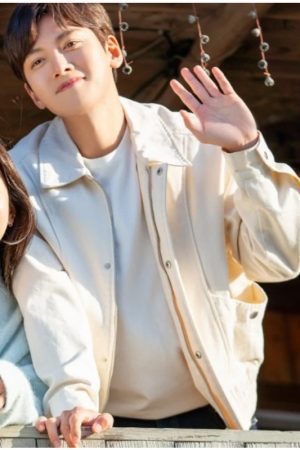 Welcome to Samdal-ri Ji Chang Wook White Cotton Jacket