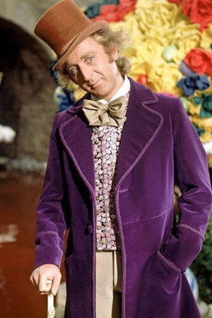 Willy Wonka & the Chocolate Factory Velvet Trench Coat