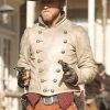 310 to Yuma Ben Foster Beige Leather Tailcoat