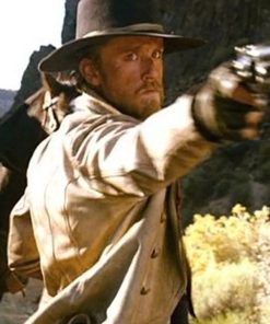 310 to Yuma Ben Foster Beige Leather Tailcoat Free Shipping UK USA Canada