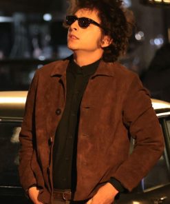 A Complete Unknown Bob Dylan Brown Suede Jacket