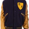 A Sigma Chi Letterman Vintage Varsity Jacket