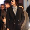 Bob Dylan A Complete Unknown Black Wool Peacoat