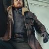 His Dark Materials James McAvoy Brown Leather Coat