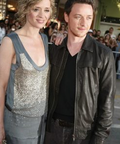 James McAvoy Wanted Black Leather Jacket Shop now