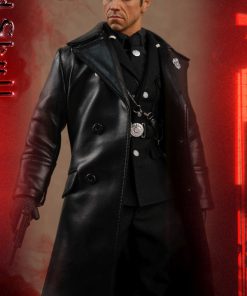 Johann Schmidt Red Skull Black Leather Coat Costume
