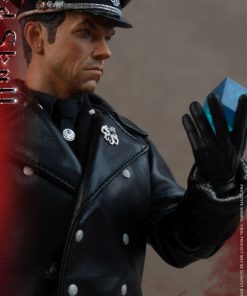 Johann Schmidt Red Skull Black Leather Coat Costume Halloween Costume