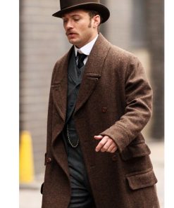 John H. Watson Sherlock Holmes Brown Wool Coat