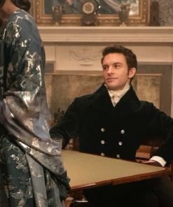 Jonathan Bailey Anthony Bridgerton Black Wool Tailcoat Christmas Sale