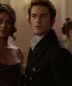 Jonathan Bailey Anthony Bridgerton Black Wool Tailcoat Sale