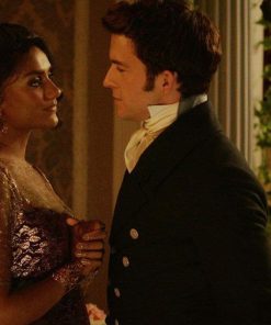 Jonathan Bailey Anthony Bridgerton Black Wool Tailcoat Shop now