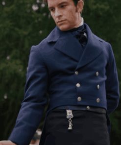 Lord Anthony Bridgerton Blue Wool Tailcoat Black Friday Sale