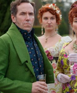 Lord Archibald Featherington Bridgerton Green Wool Tailcoat