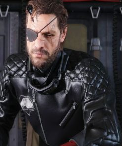 Metal Gear Solid Snake Biker Leather Jacket Buy now