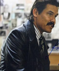 No Country For Old Men Josh Brolin Leather Coat Free Shipping