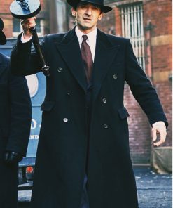 Peaky Blinders Luca Changretta Black Wool Coat Black Friday Sale