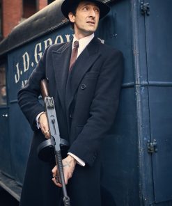 Peaky Blinders Luca Changretta Black Wool Coat Winter Sale