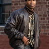 Power Book III Raising Kanan Worell Brown Bomber Jacket Free Shipping UK USA Canada