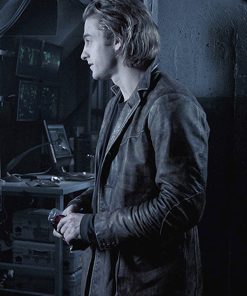 Scott Speedman Underworld Brown Distressed Leather Jacket Shop now