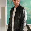 TV Series Tracker Colter Shaw Black Leather Bomber Jacket