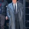 The Penguin 2024 Colin Farrell Black Leather Trench Coat