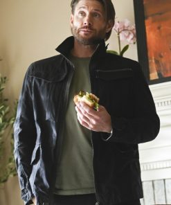 Tracker Season 2 Russell Shaw Black Cotton Jacket Black Friday Sale