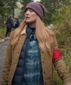 Virgin River Alexandra Breckenridge Brown Denim Jacket