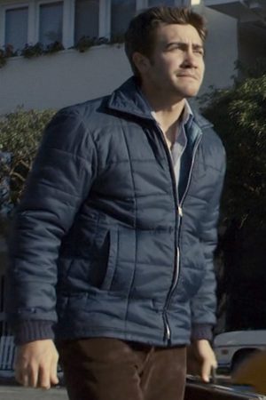 Zodiac Robert Graysmith Blue Quilted Jacket