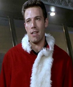 Ben Affleck Reindeer Games Santa Velvet Coat Black Friday Sale