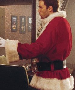 Ben Affleck Reindeer Games Santa Velvet Coat Free Shipping UK USA Canada